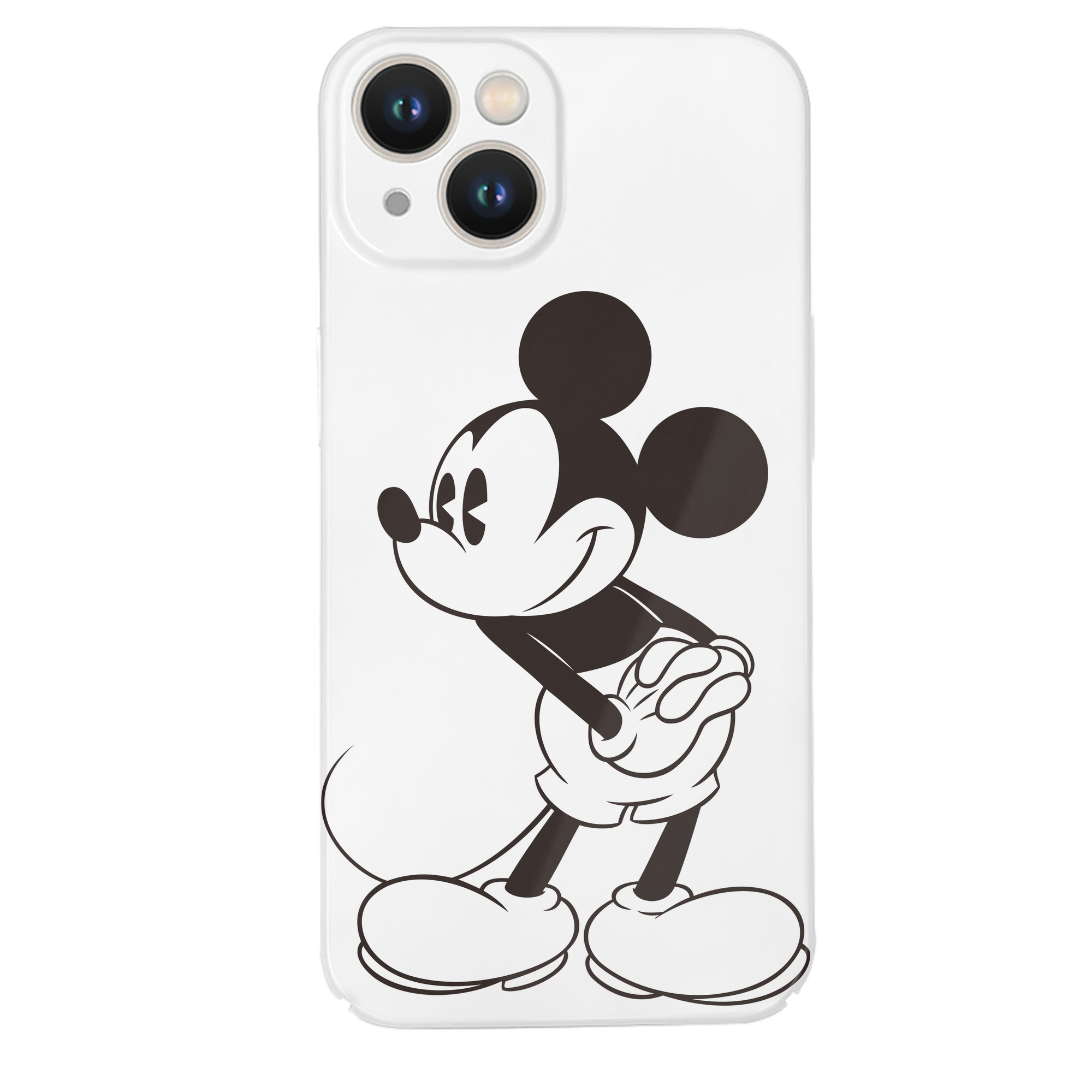 （画像用） ミッキーマウス Mickey Mouse 【iPhone 14シリーズ対応】ハードケース